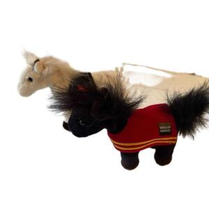 Wells Fargo Legendary Pony lot of 2  Horse Plush Stuffed Animal